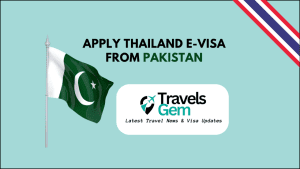 Visual representation of the Thailand e-visa application process for Pakistani citizens, showcasing essential requirements.